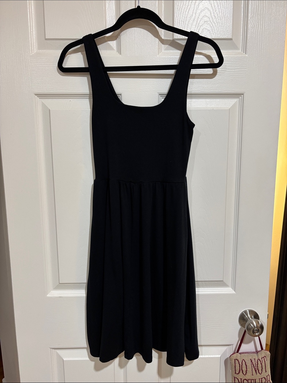 Target A New Day Black Sleeveless Scoop-Neck Mini Dress With Pockets Size XS